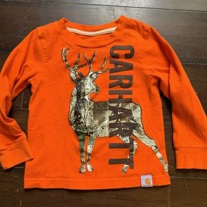 Little Boys Carhartt Long Sleeve Shirt